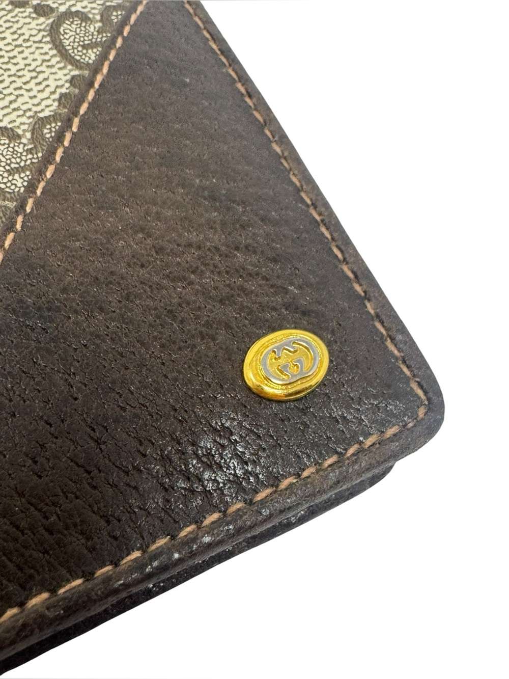 ✨🛍️ Gucci Brown Vintage GG Supreme Bifold Wallet - Picture 8 of 8